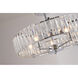 Canada 5 Light 22 inch Chrome Chandelier Ceiling Light