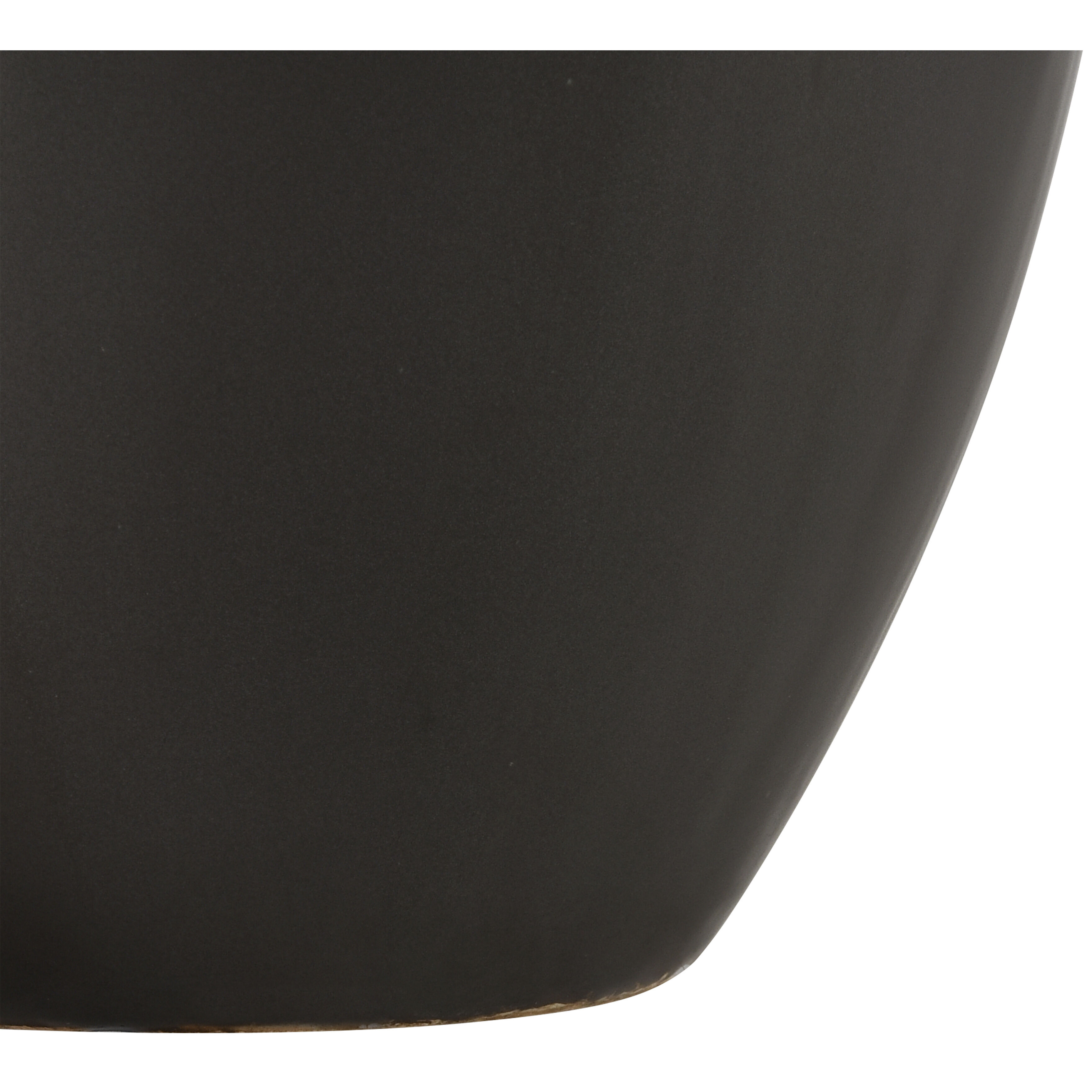 Faye 14 X 7 inch Vase in Black