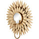 Plumage 1 Light 17 inch Antique Brass Wall Sconce Wall Light