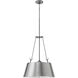 Cartwright 3 Light 19.5 inch Polished Antique Nickel Indoor Chandelier Ceiling Light