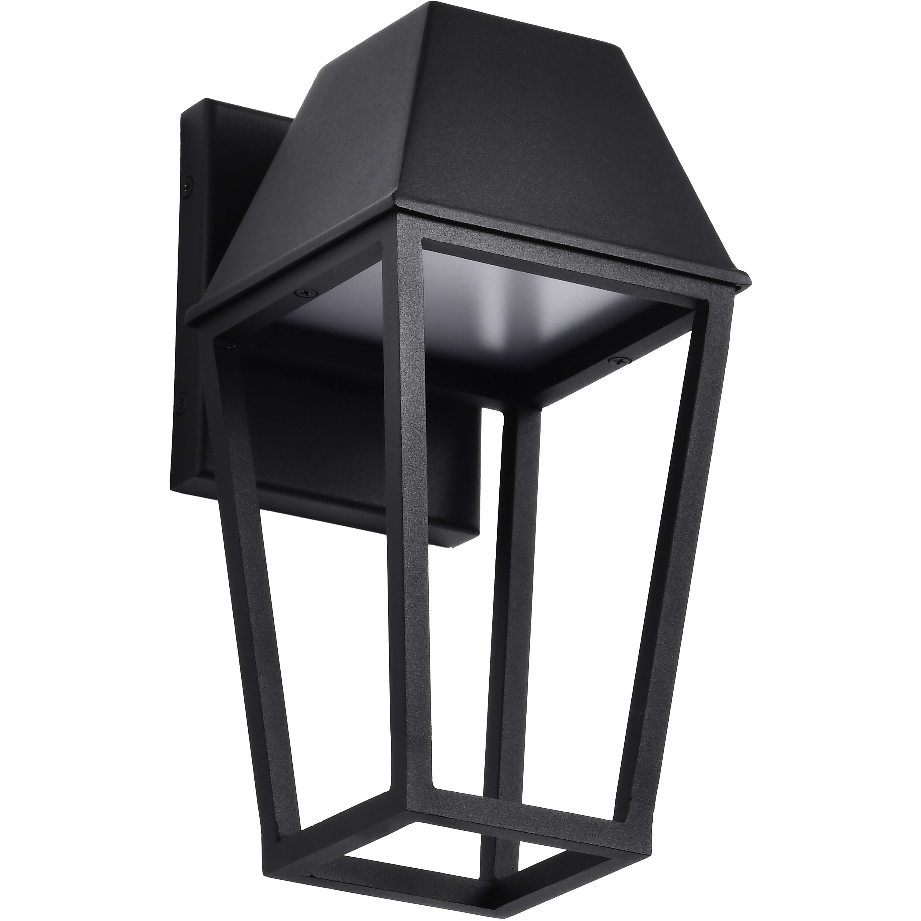 Colt LED 11.75 inch Matte Black Outdoor Wall Light