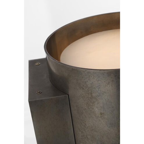 Anne-Marie Barton Armise Sconce Wall Light in Mottled Pewter