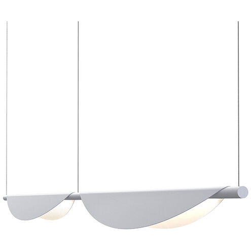 Tela LED 79 inch Dove Gray Pendant Ceiling Light