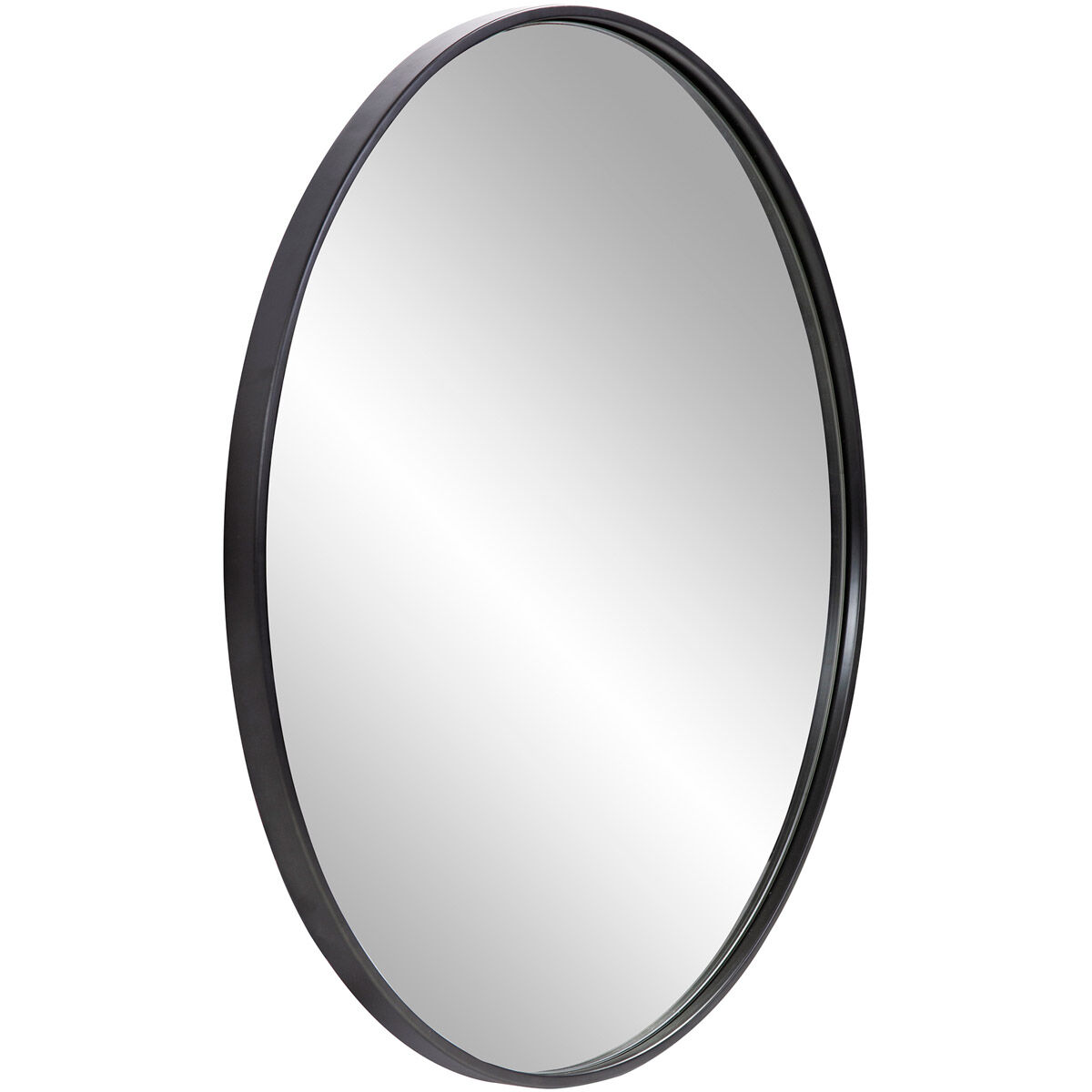 Copenhagen 30 X 30 inch Brushed Black Wall Mirror
