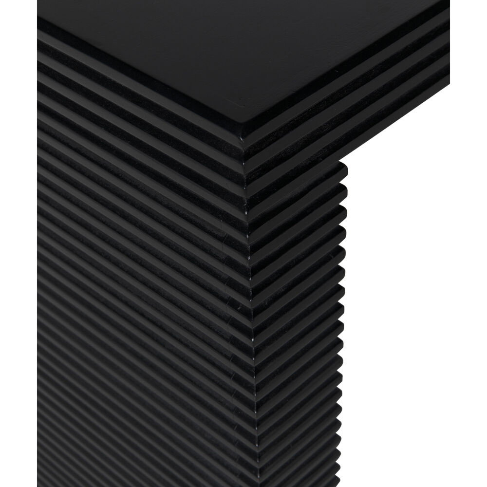 Manhattan 60 X 27 inch Hand Rubbed Black Desk