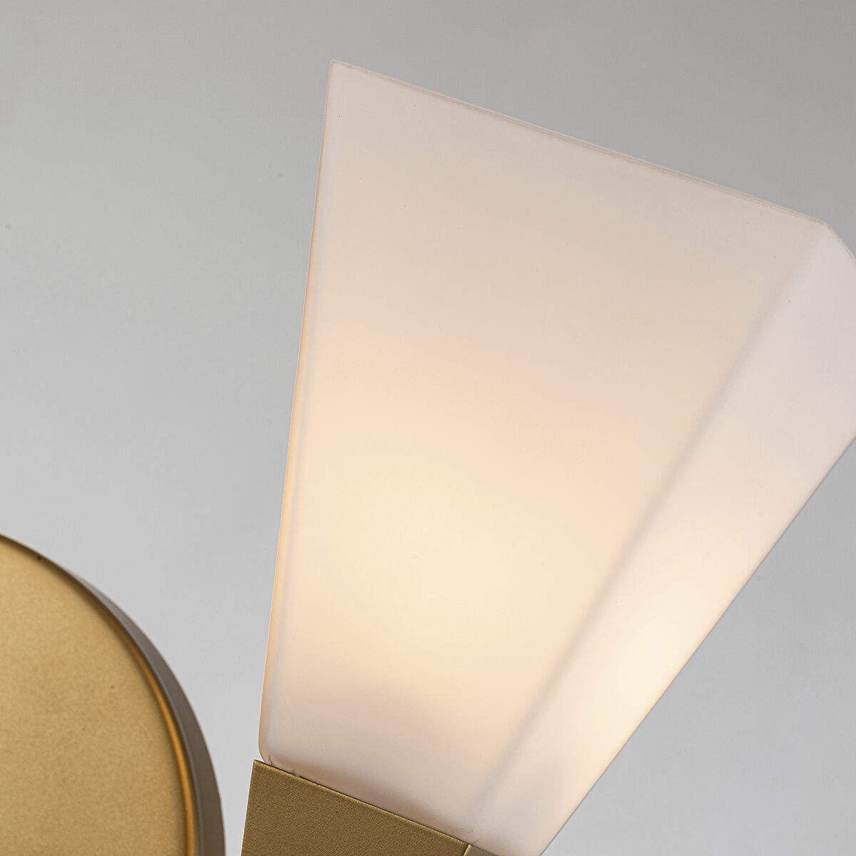 Bowtie 2 Light 13.25 inch Laquered Gold Bath Bar Wall Light