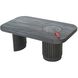 Anita 40 X 24 inch Black Coffee Table