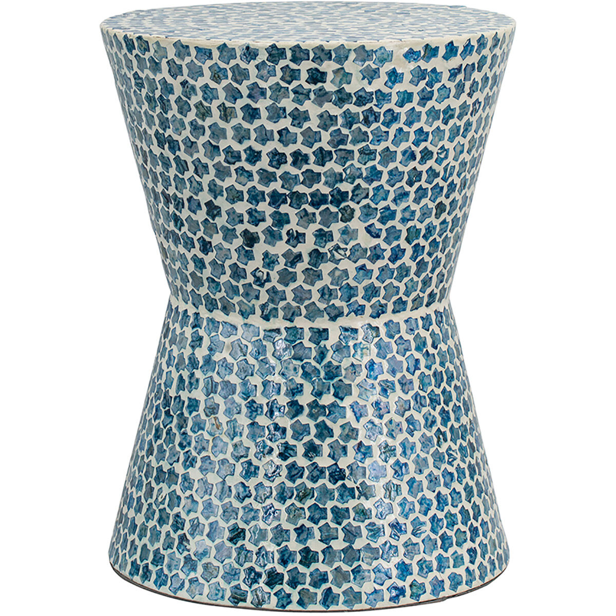 Anita 19.7 inch Blue Stool