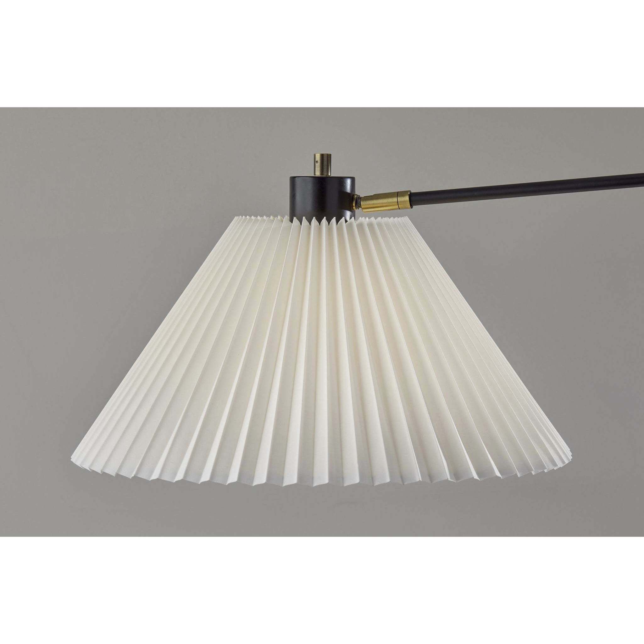 Elijah 27.5 inch 40.00 watt Black and Antique Brass Table Lamp Portable Light