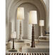 Malayan 39.5 inch 150 watt Natural Table Lamp Portable Light, Phyllis Morris Collection