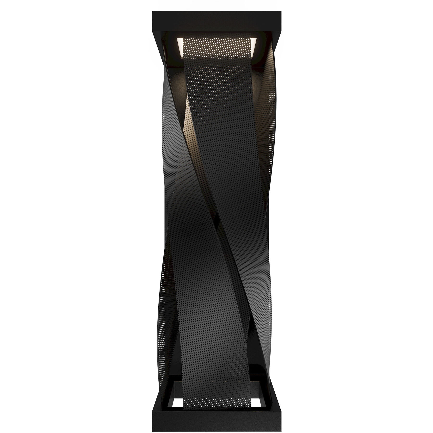 Brocade LED 26 inch Black Outdoor Wall Light, dweLED
