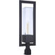 Perimeter 1 Light 25 inch Midnight Outdoor Post Mount