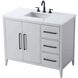 Millie 42 X 35 inch Grey Bathroom Vanity Cabinet