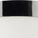 Cosmopolitan 3 Light 13 inch Chrome Flush Mount Ceiling Light