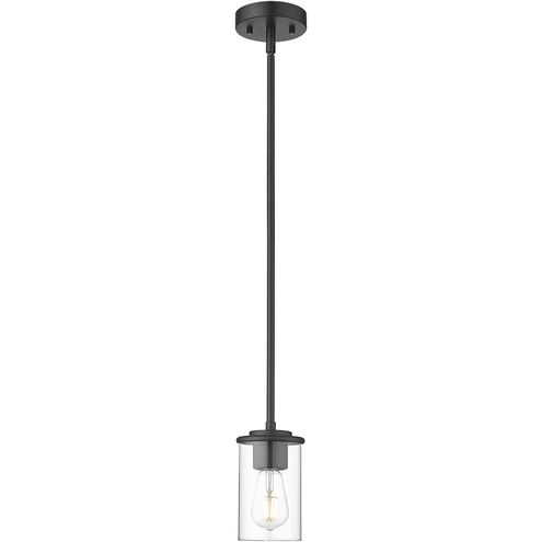 Thayer 1 Light 4.75 inch Matte Black Pendant Ceiling Light