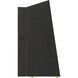 Edge EM 5.5 inch Black ADA Wall Sconce Wall Light