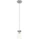 Erin 1 Light 5.25 inch Buffed Nickel Pendant Ceiling Light