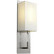 Epoch 1 Light 5.25 inch Satin Nickel Sconce Wall Light