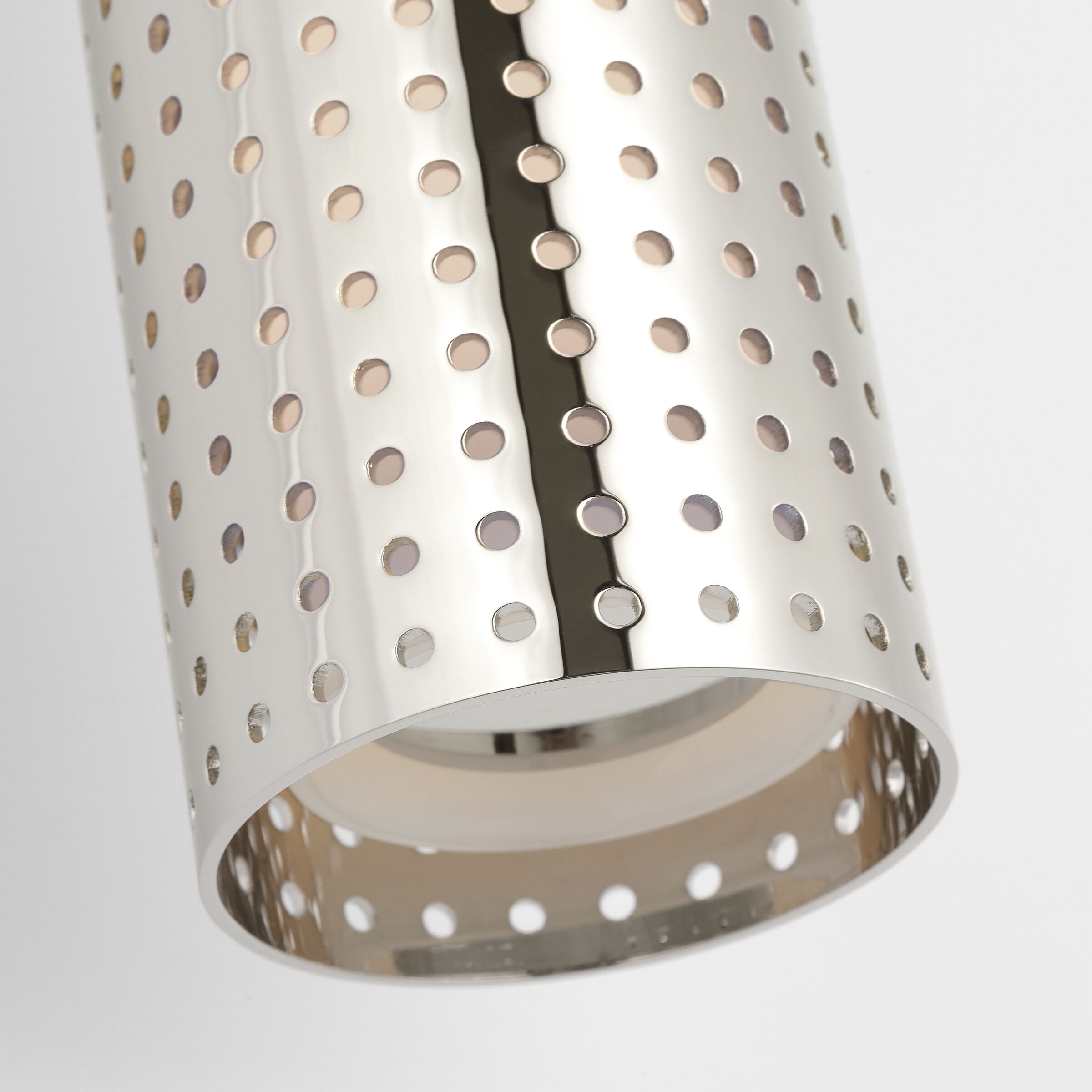 Kelly Wearstler Precision LED 4.5 inch Polished Nickel Bullet Sconce Wall Light