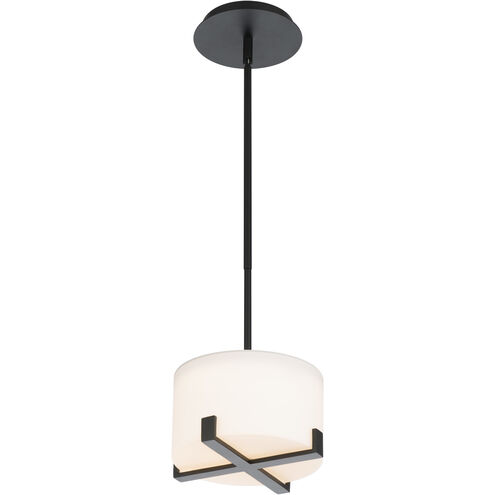 Laurel LED 8 inch Black Pendant Ceiling Light, dweLED