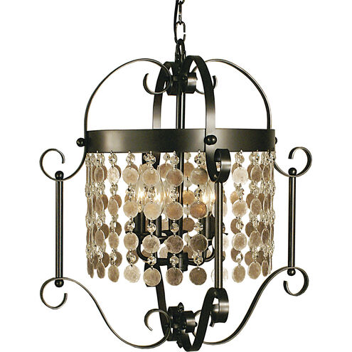 Naomi 5 Light 20 inch Brushed Nickel Dining Chandelier Ceiling Light