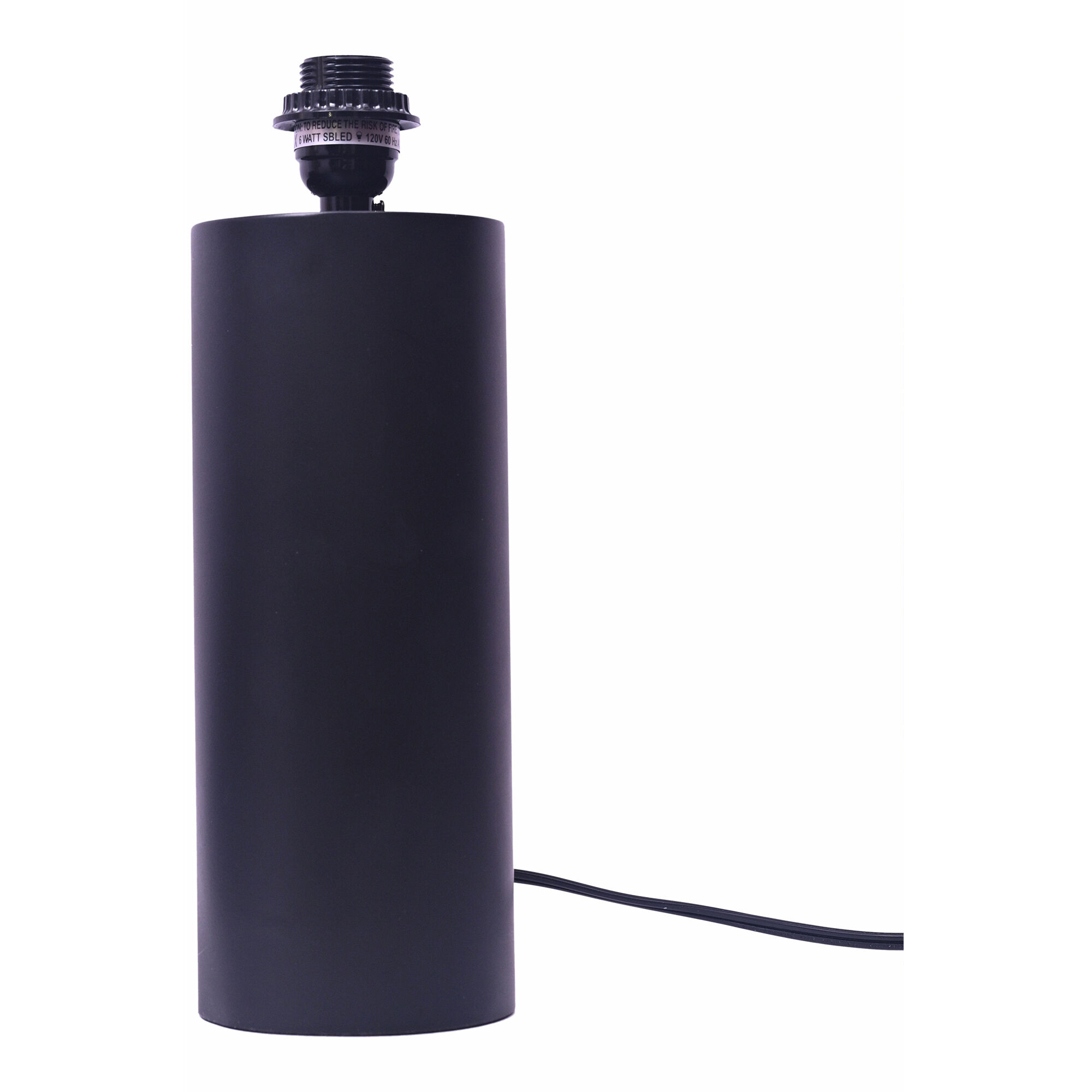 Nanu 19 inch 6.00 watt Black Table Lamp Portable Light