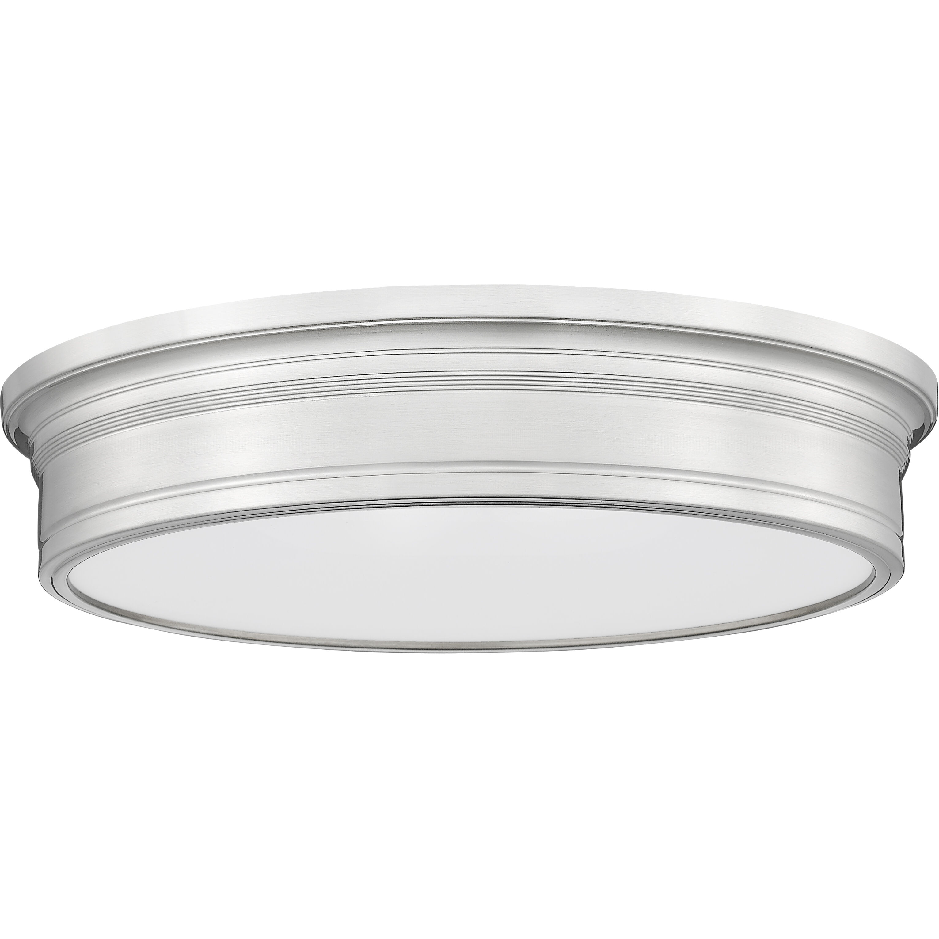 Bentley LED 20 inch Brushed Nickel Flush Mount Ceiling Light