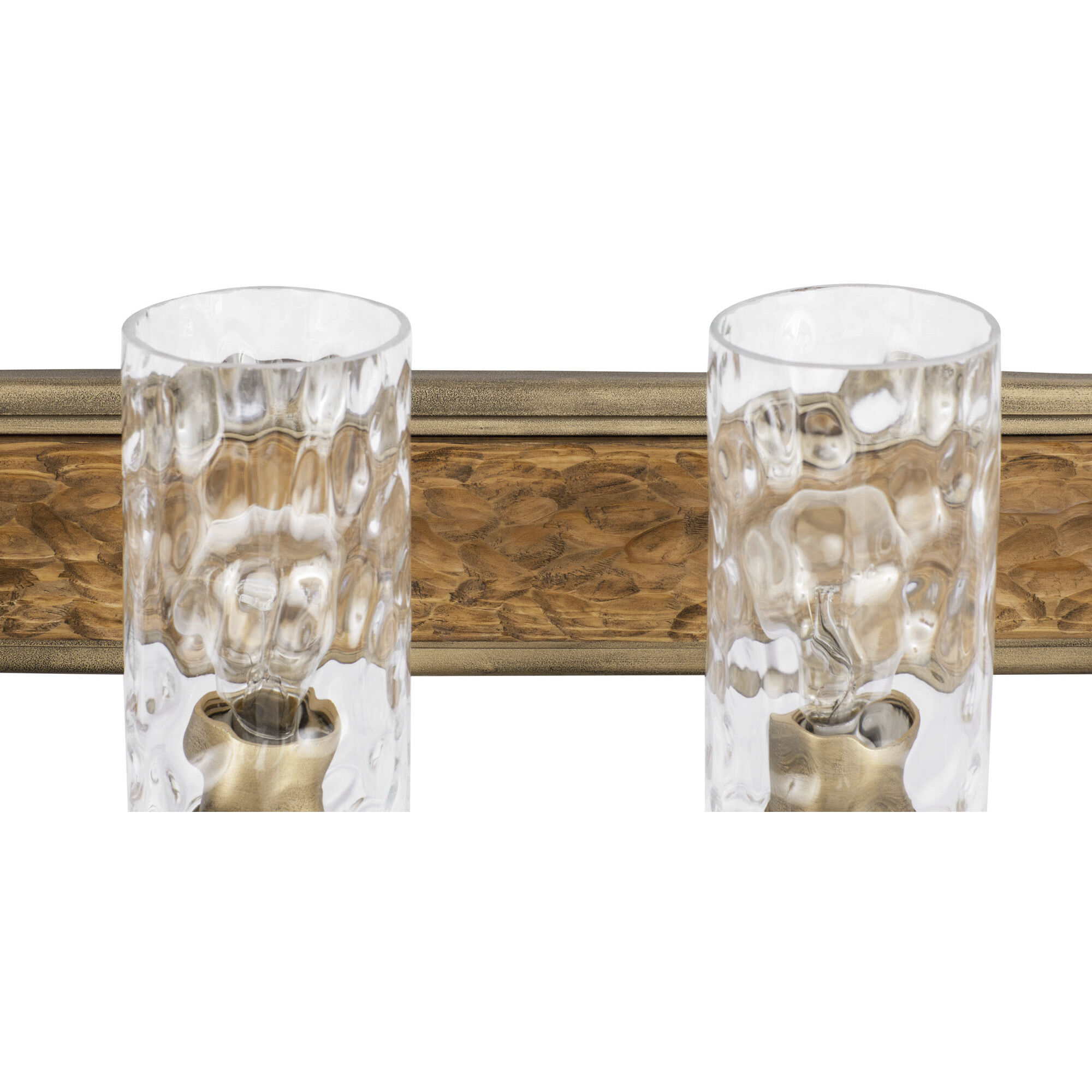 Hammer Time 4 Light 33 inch Havana Gold/Cinnamon Bath Vanity Wall Light