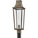 Coastal Elements Georgetown 1 Light 25.5 inch Burnished Bronze Outdoor Post Mount