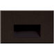 Sonic LED 3 inch Bronze Exterior Wall/Step Light