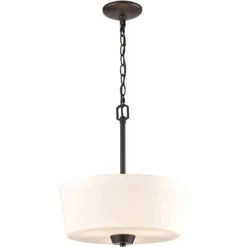 Winslow 3 Light 15 inch Oil Rubbed Bronze Pendant Ceiling Light, Large