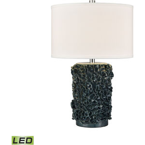 Larkin 25 inch 9.00 watt Green Glazed Table Lamp Portable Light