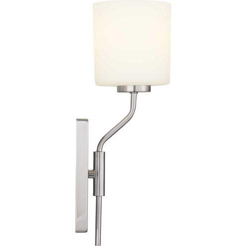 Tobin 1 Light 5 inch Brushed Nickel Wall Bracket Wall Light