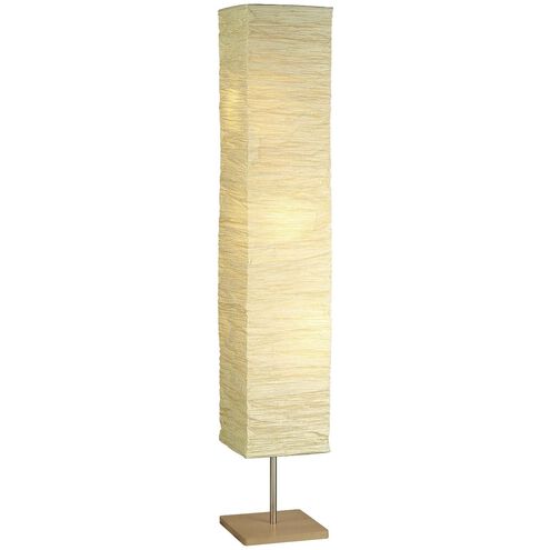 Dune 58 inch 60 watt Natural Floor Lamp Portable Light