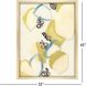 Bedrock Garden Yellow and Brown and Green and White Framed Art, The Studio