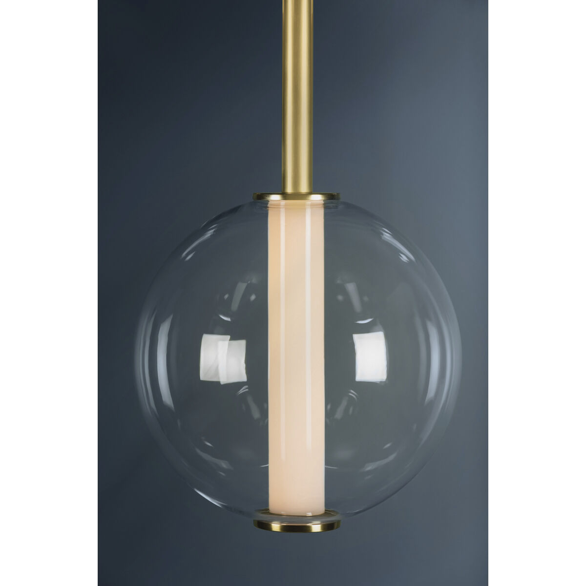 Richford LED 48 inch Aged Brass Chandelier Ceiling Light