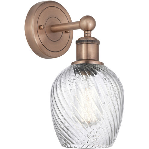Salina Sconce Wall Light in Antique Copper