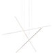 Vega Minor LED 47.25 inch White Multi-Pendant Ceiling Light