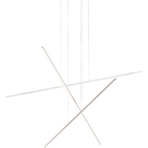 Vega Minor LED 47.25 inch White Multi-Pendant Ceiling Light
