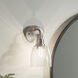 Meller 1 Light 5.5 inch Nickel Textured Wall Sconce Wall Light
