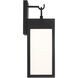 Sean Lavin Sesha 16 inch Textured Black Outdoor Wall Lantern