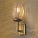 Persephone 1 Light 4.33 inch Antique Brass Wall Lamp Wall Light