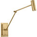 Sean Lavin Ponte 22.6 inch 8.40 watt Natural Brass Task Wall Sconce Wall Light