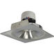 Pearl Natural Metal Bullnose Regress Non-Adjustable Trim, Retrofit Square