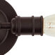 Bedford 2 Light 8 inch Oil Rubbed Bronze Bathroom Wall Sconce Wall Light