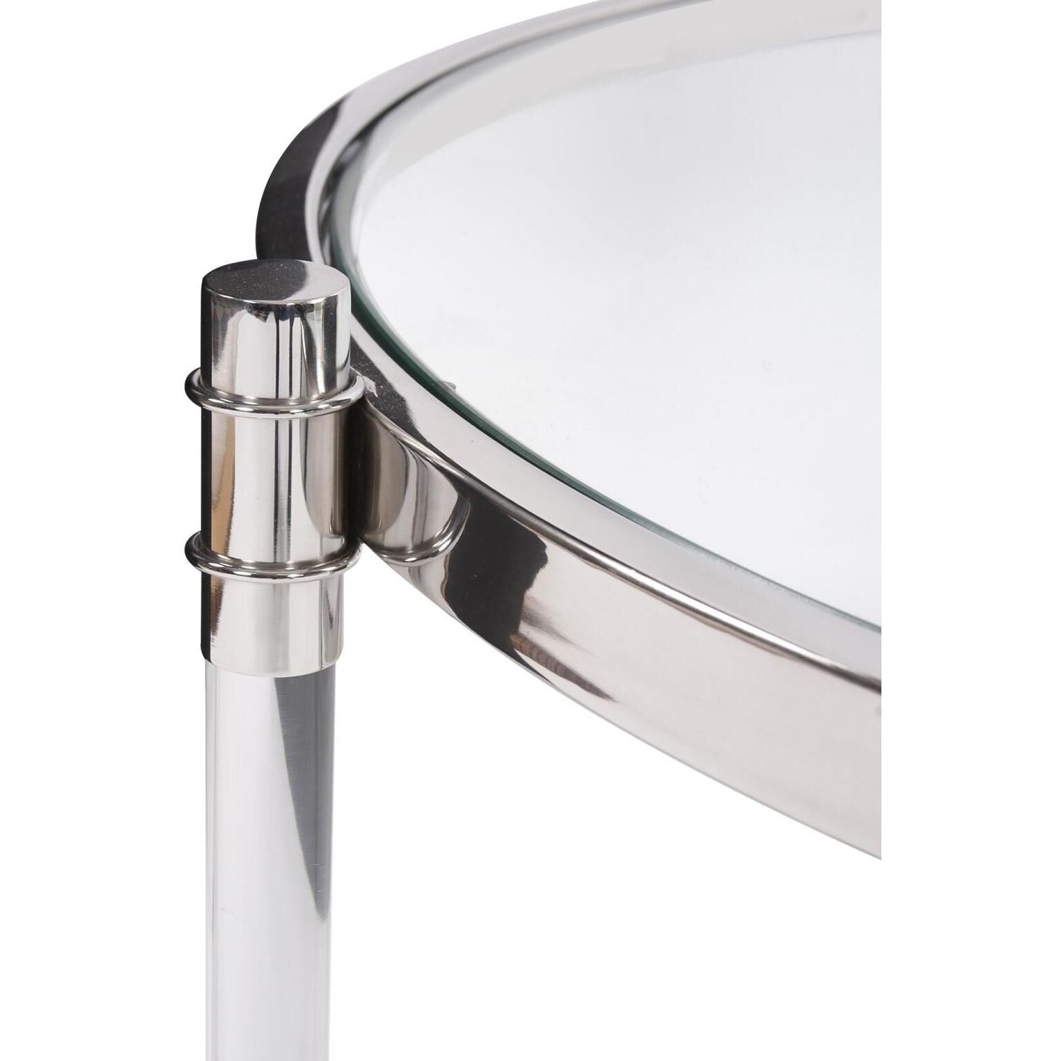 Carter 41 X 16.5 inch Silver Coffee Table