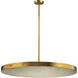 Laigne 4 Light 36 inch Gold Leaf Pendant Ceiling Light