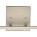 West End 2 Light 14.5 inch Brushed Nickel Vanity Light Wall Light