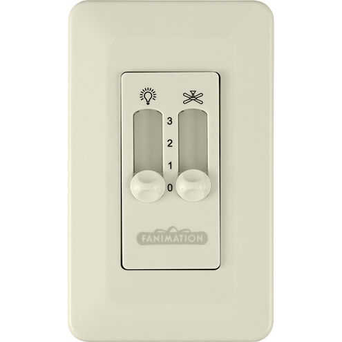 Controls Light Almond Fan Wall Control, Non-Reversing
