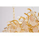 Canada 16 Light 25 inch Gold Chandelier Ceiling Light